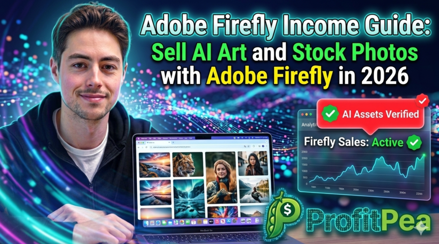 Adobe Firefly Income Guide: Sell AI Art and Stock Photos with Adobe Firefly in 2026